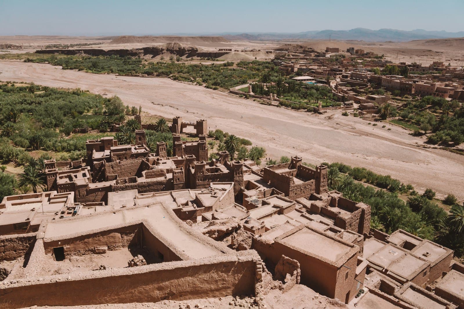 The kasbah of Aït Benhaddou near Ouarzazate, Morocco