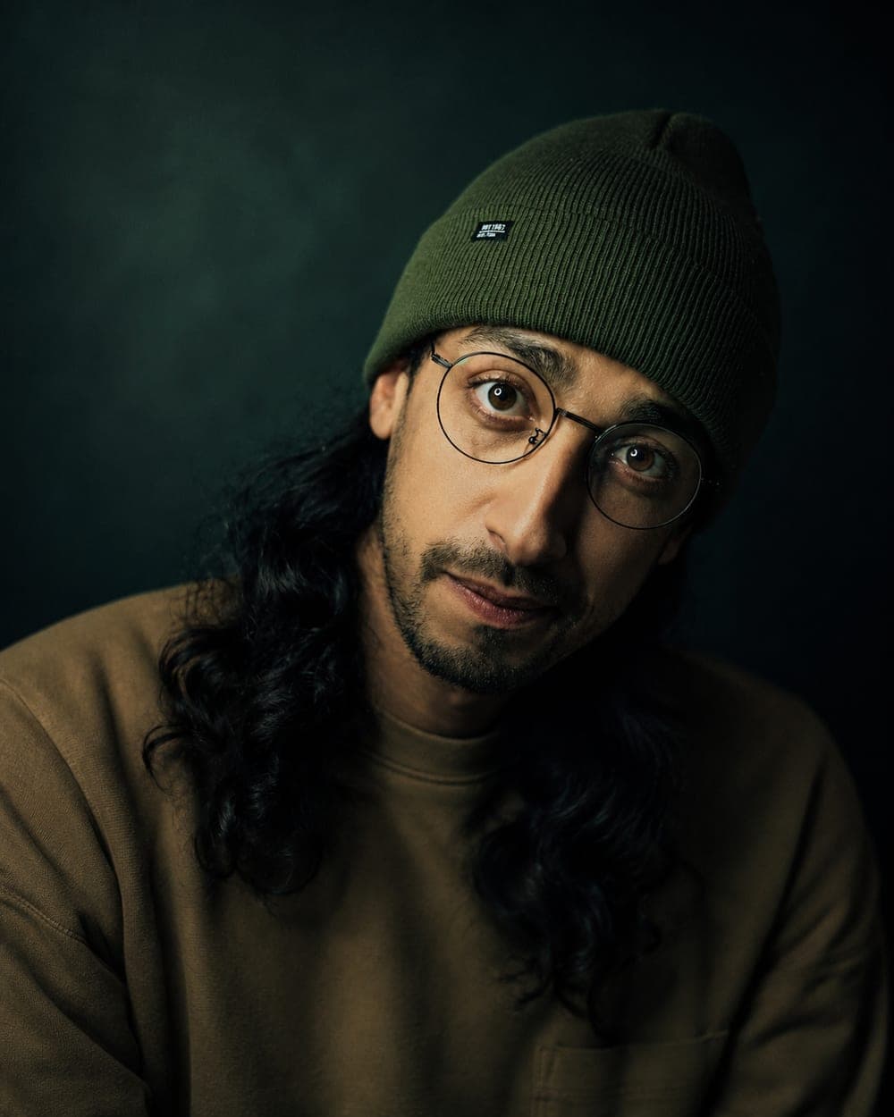 Portrait of Adam Aguidi, film art director and set decorator